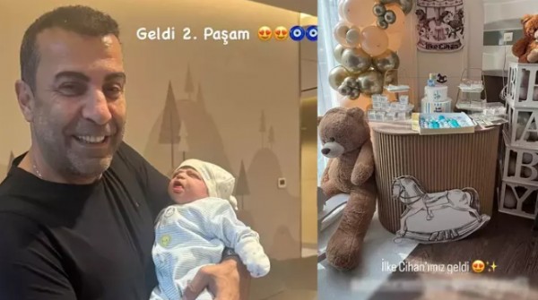 Emre Karayel ikinci kez baba oldu!